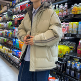 冬季保暖棉衣外套男潮流连帽棉袄大码宽松男加厚面包服2819-P72，男装棉衣，星座1403B