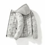 冬季新款男士连帽短款潮流加厚棉服外套大码M-5XL1988-P40，男装棉衣，星座1403B