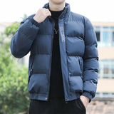 棉衣男冬季棉袄短款立领韩版休闲外套男加厚保暖羽绒棉服8388-P45，男装棉衣，星座1403B