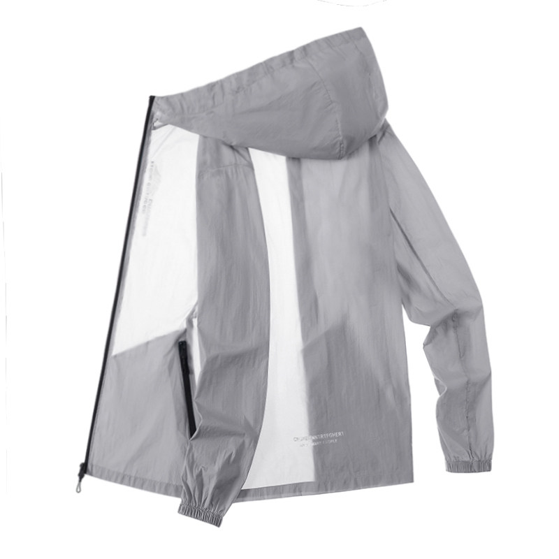 夏季防晒衣男2026新款透气防晒服户外夹克连帽外套潮FS971-P22，男装防晒衣，星座1403B