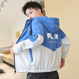 秋季连帽男士外套韩版工装潮流百搭青年休闲夹克青年JK601-P30，男装夹克，星座1403B