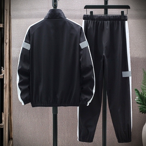 秋季主推韩版外套青年宽松休闲两件套装男TZ801-P38图片