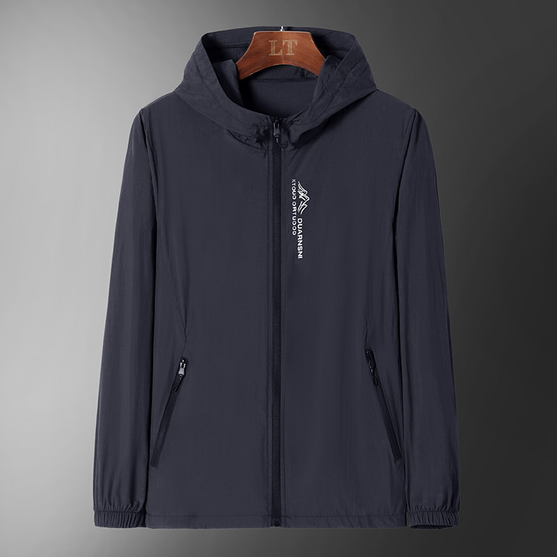 夏季防晒衣男2026新款透气防晒服户外夹克连帽外套潮FS971-P22，男装防晒衣，星座1403B