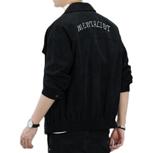 秋冬新款男士翻领灯芯绒休闲西服外套夹克男士上衣JK861-P60图片