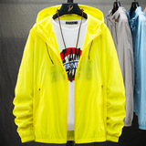 夏季情侣新款韩版休闲百搭防晒衣夹克潮牌春装上衣服FS920-P23，男装防晒衣，星座1403B