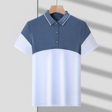 夏季polo衫男士短袖翻领t恤商务休闲简约半袖夏装上衣服T121-P32，男装Polo衫，星座1403B
