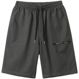 平铺2023夏季日系五分裤男士短裤中腰休闲沙滩裤青年DK278-P15，男装休闲裤，星座1403B