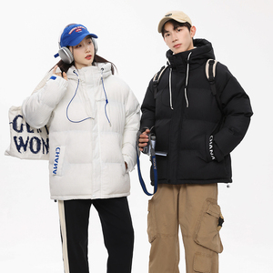 冬季新款面包服加厚连帽男女同款青年棉衣保暖休闲外套潮7713-P90图片