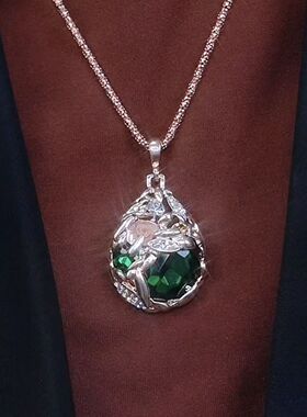 思慕琦合金合钛钢蛇骨链女花卉