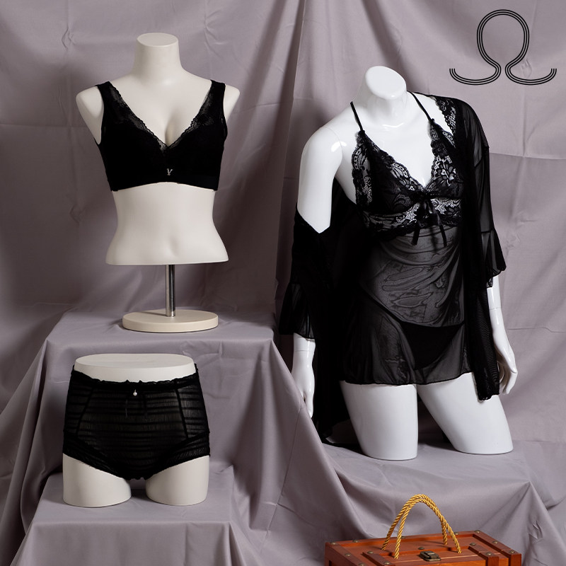 服装店性感人体内衣模特架人偶模特道具女橱窗半身假人女模展架子