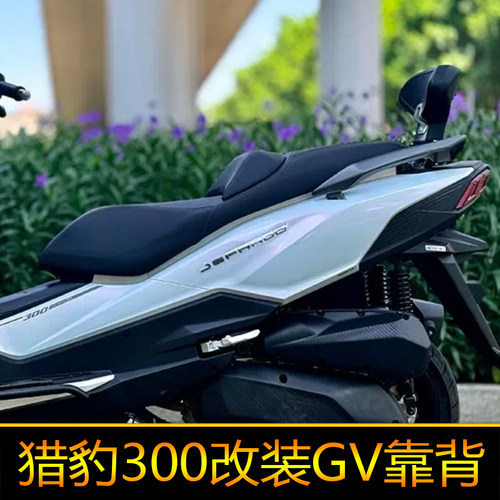 适用三阳猎豹300护杠保险杠前后改装加厚靠背GV尾翼XS300-6腰靠