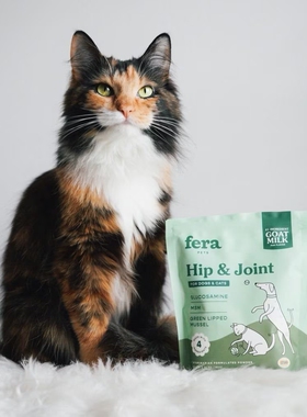 【代购】Fera pets宠物羊奶粉添加关节补充剂含葡萄糖胺MSM