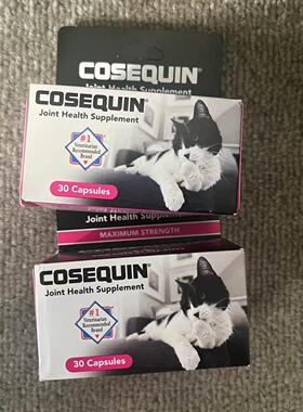【现货】Cosequin 猫猫 盐酸氨基葡萄糖低分子量硫酸软骨 30粒