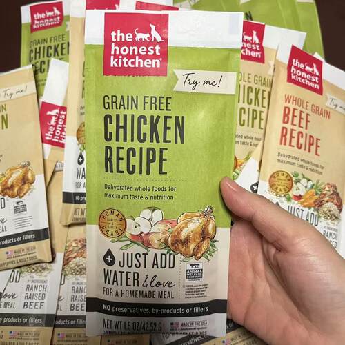 The Honest Kitchen 脱水无谷/全谷水果蔬菜基础混合狗粮尝鲜装