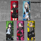 CRY周边挂画绸布海报哭泣少女乐队井芹仁菜动漫二次元 GIRLS BAND