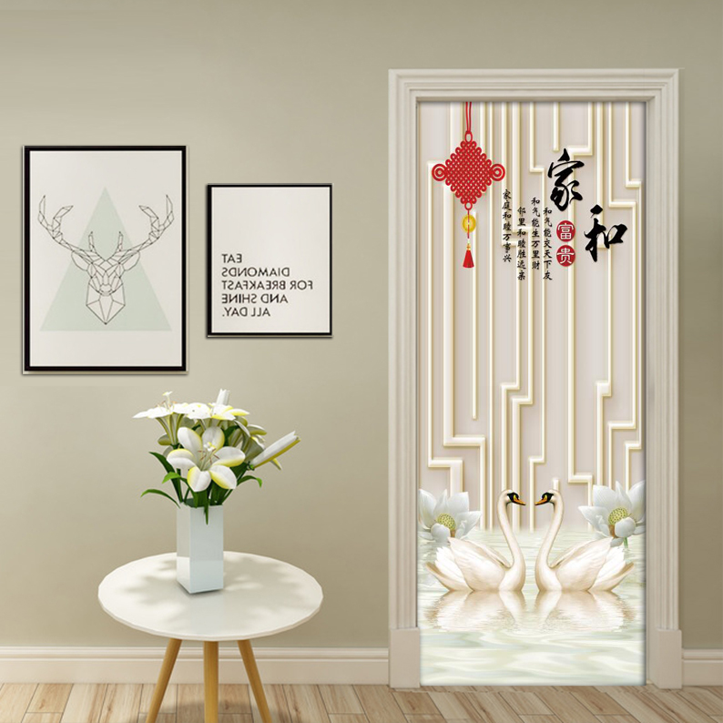 玻璃客厅卧室厨房防水mt44门贴