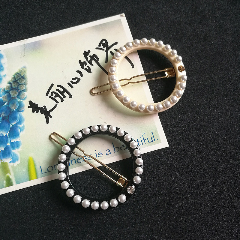 新款法国简约高级感专柜魅力几何系列边夹发卡头饰发饰圆形,饰品/流行首饰/时尚饰品新,发饰,淘宝优惠券,粉丝福利购,淘宝优惠卷