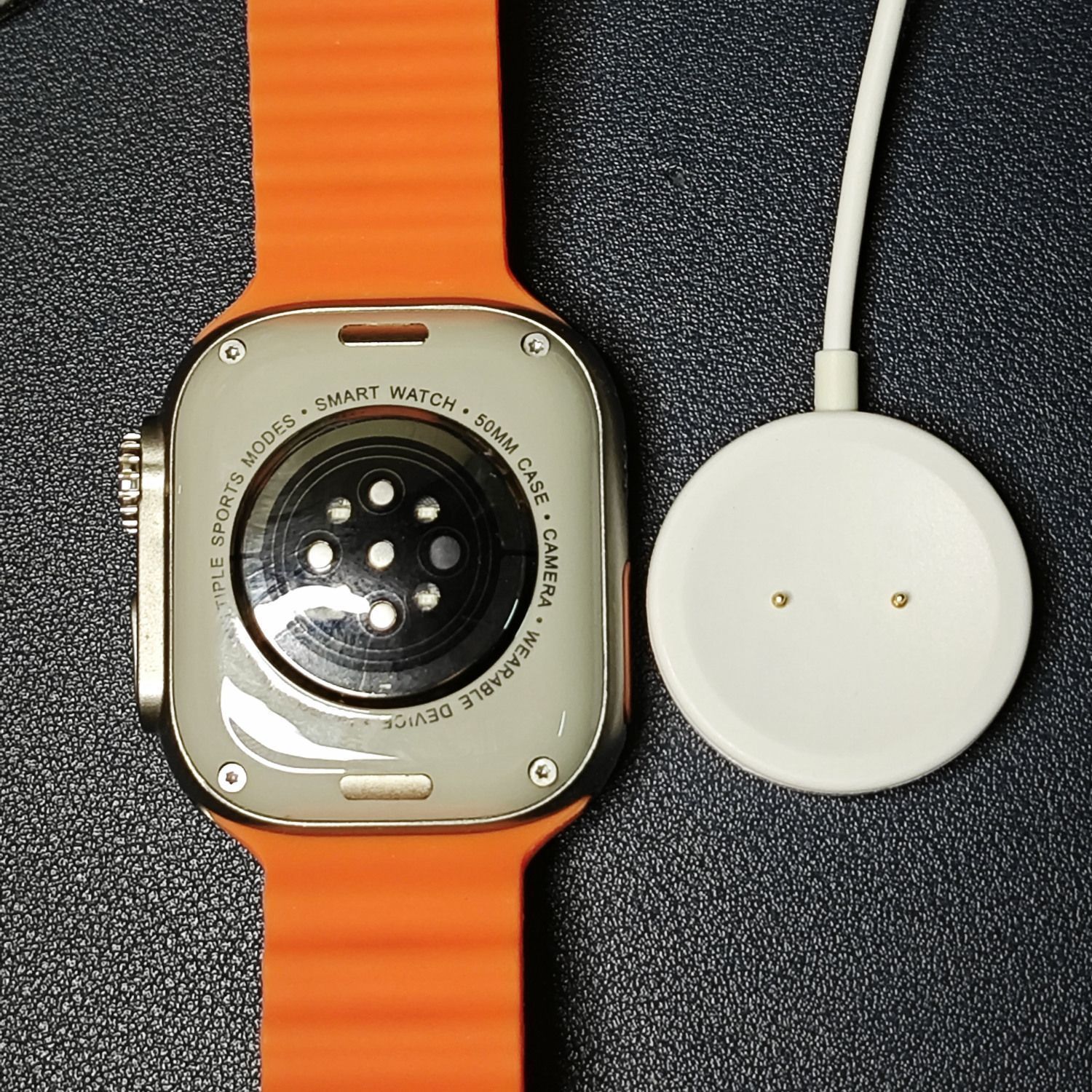 新款华强北Ws9a手表充电器线WS9c蜂窝板插卡磁吸充电线