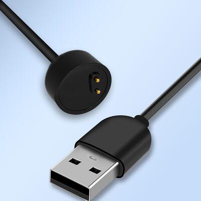 小米手环5/6 XMSH15HM/10HM充电线 免拆专用磁吸智能充电器USB用