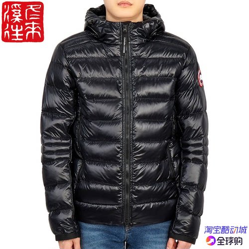 现货加拿大鹅连帽羽绒服保暖夹克