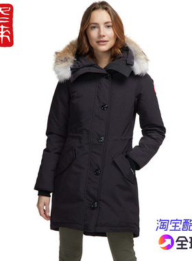 国内现货加拿大鹅Canada Goose Rossclair 女派克大衣羽绒服2580L