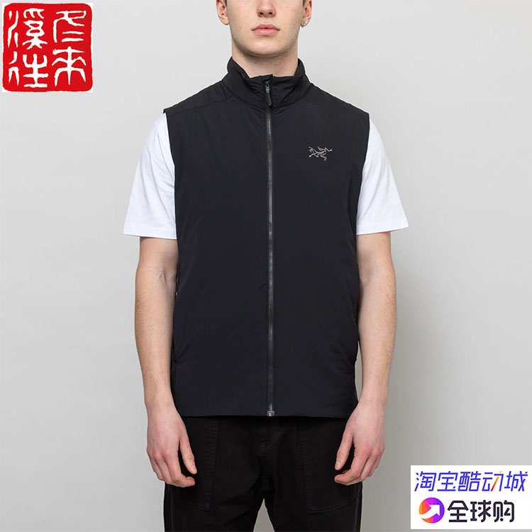 国现始祖鸟Arcteryx Atom Vest 轻薄速干保暖棉马甲背心7475 9559