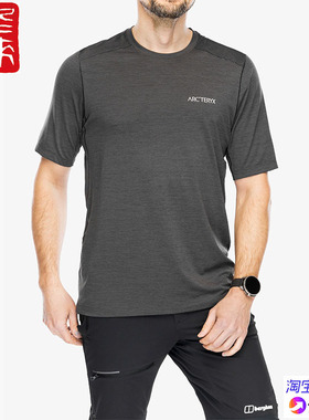 国现始祖鸟Arcteryx Cormac Arc'Bird Logo速干防晒短袖7994 9721