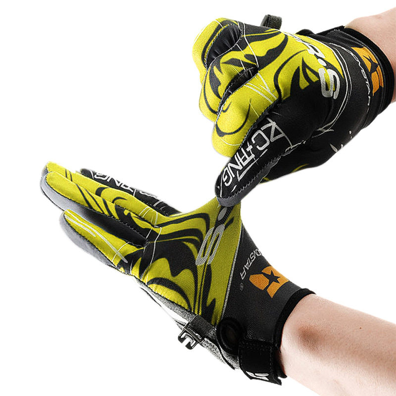 骑行手套 山地自行车手套春夏季全指半指透气男女运动防滑装备