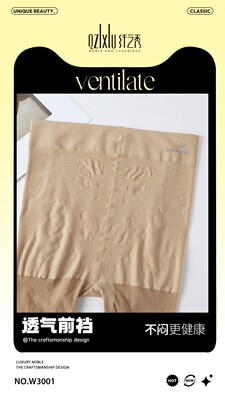 纤之秀w3001夏肉色黑色丝袜超薄大码丝袜胖女孩连裤袜防勾丝2双装