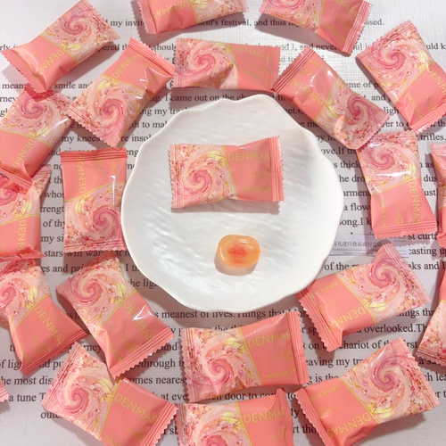 丹玛仕白桃乌龙夹心硬糖喜糖