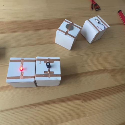 创意电子魔方科学实验套装