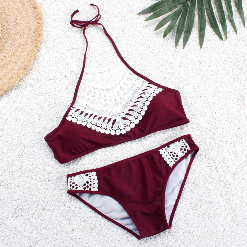 2017 New swimsuit Europe and America Bikini swimsuit Sexy split BIKINI Women's Swimwearin the Sports/Yoga/Fitness/Fans supplies , Swim , Bikini  category - from Buy2taobao.com to provide professional Taobao agent buy service