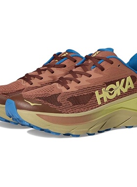 Hoka one one美国代购 男士户外防滑竞速越野跑鞋Challenger 8