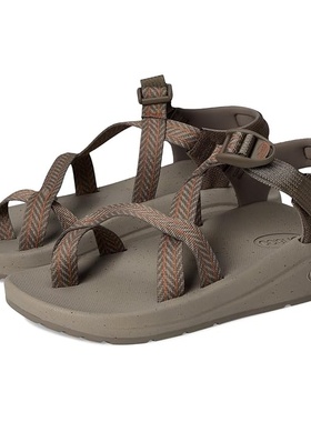 美国代购 男户外休闲沙滩鞋凉鞋Chaco Cushz Toe-Loop