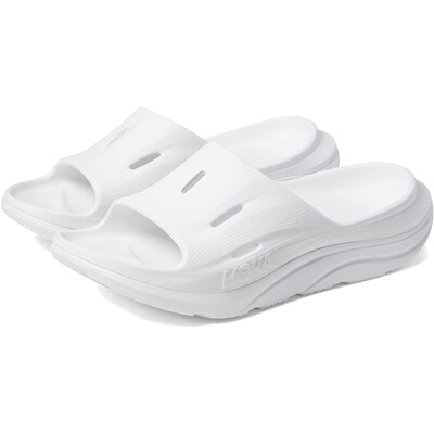 Hoka one one美国代购 女士简约运动凉拖鞋Ora Recovery Slide 3