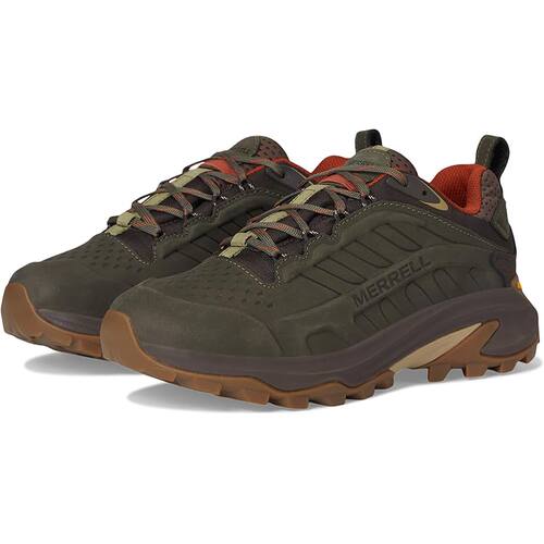 Merrell迈乐代购 男款 耐磨户外休闲鞋 Moab Speed 2 Leather