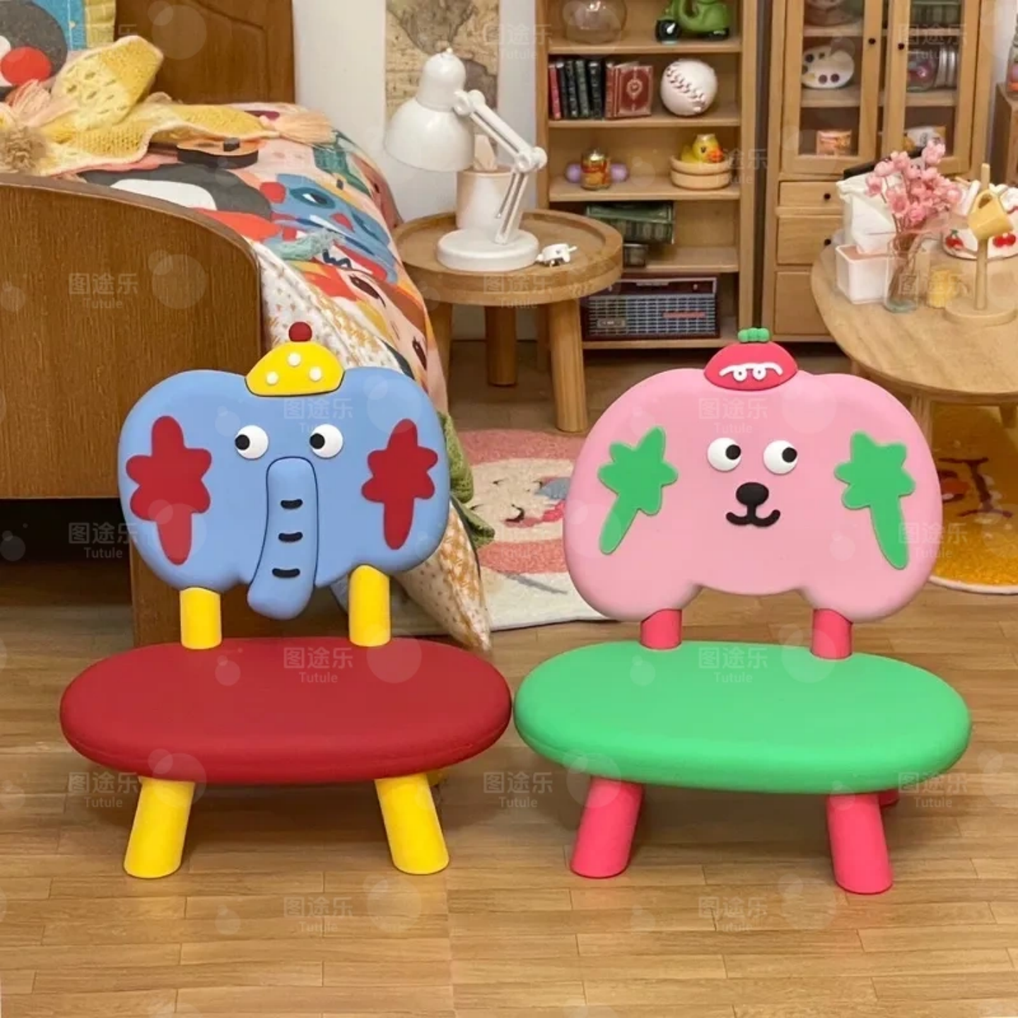 棉花娃娃座椅小板凳拍照道具