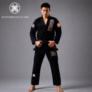 Ronin 鬼武士 Oni Bushi Bjj Gi - Black 巴西柔术道服 黑