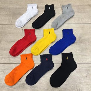 出口外贸原D纯棉毛巾料无骨男女同款 45均可 休闲短袜 超舒服