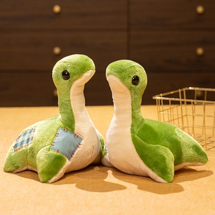 补丁水怪恐龙毛绒玩具亲子陪伴睡觉抱枕公仔桌面玩偶生日礼物