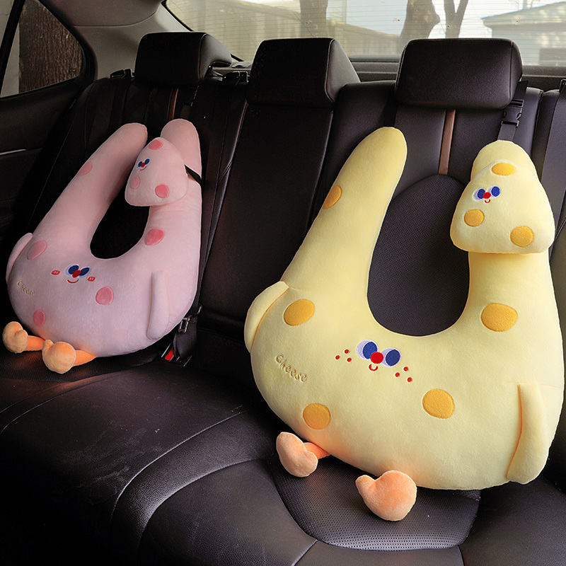 儿童汽车安全带防勒脖抱枕