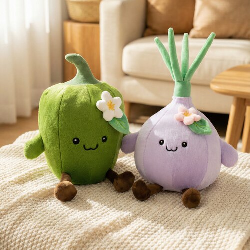可爱蔬菜水果毛绒公仔礼物