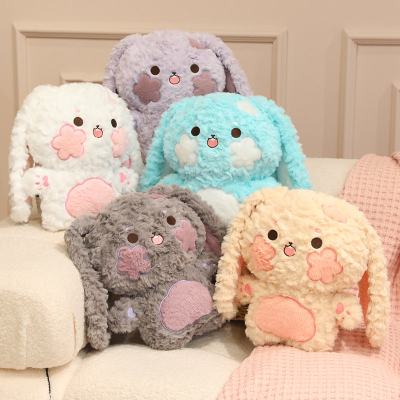 可爱兔子毛绒玩具亲子陪睡安抚公仔桌伴玩偶豆袋娃娃女友生日礼物,玩具/童车/益智/积木/模型,毛绒/玩偶/公仔/布艺类玩具,淘宝优惠券,粉丝福利购,淘宝优惠卷