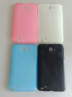 适用 三星i9220/gt-i9228/n7100/galaxy note1/SCH-I889手机壳保护磨砂全包边防摔壳