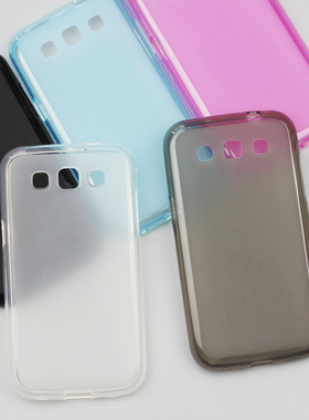 适用包住边框三星GT18558手机壳硅胶i8552软保护壳磨砂18552全包边防摔软壳