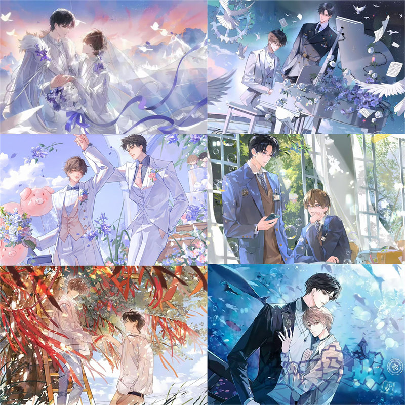 木质拼图500片1000片学生女益智玩具动漫囚于永夜定制顾昀迟温然