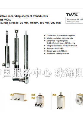 位移传感器  编码器TWK IW 253/40-0.5-T ZD-P3 L4-01C  TBN50 42
