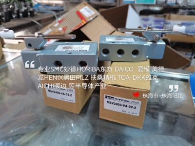 PARKER-KURODA派克黑田MSV2406-VA-02-Z  MSV2406-VA-Z机械阀现货