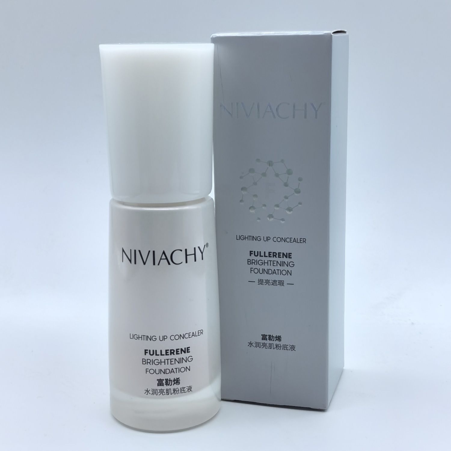 NIVIACHY水润亮肌粉底液隔离霜