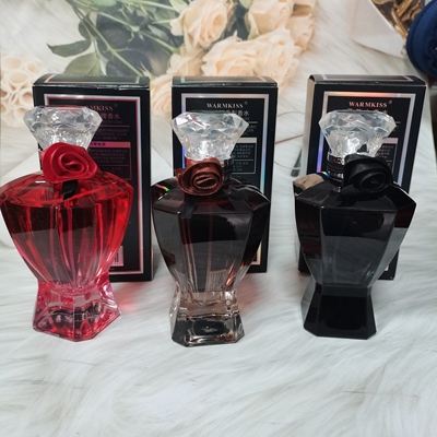 WARMKISS午夜玫瑰女士香水100ml黑美人保加利亚淡香小众官方正品